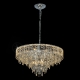 Citilux SAGRADA CL317261 Люстра хрустальная подвесная Хром