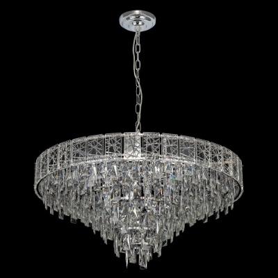 Citilux SAGRADA CL317281 Люстра хрустальная подвесная Хром