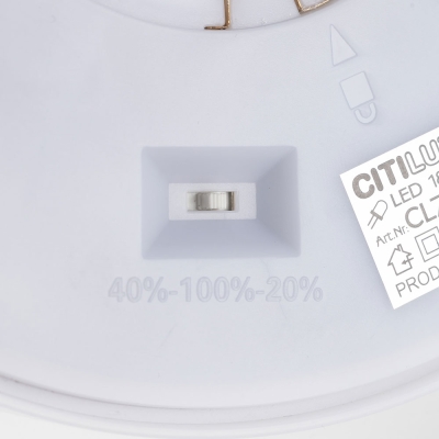 Citilux ETALON CL750240 LED Светильник с подсветкой Белый+Бук