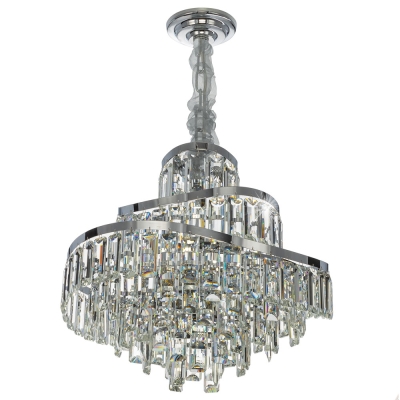 Citilux NAIAD CL315151 Люстра хрустальная подвесная Хром