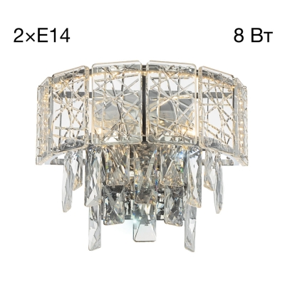 Citilux SAGRADA CL317321 Бра хрустальное Хром