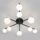 Citilux GLOB CL209291 Люстра потолочная Чёрная