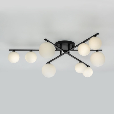 Citilux GLOB CL209291 Люстра потолочная Чёрная