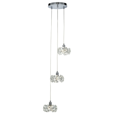 Eletto Betsy EL322P03.1 Хрустальный подвесной светильник Хром