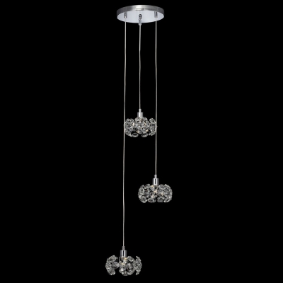 Eletto Betsy EL322P03.1 Хрустальный подвесной светильник Хром