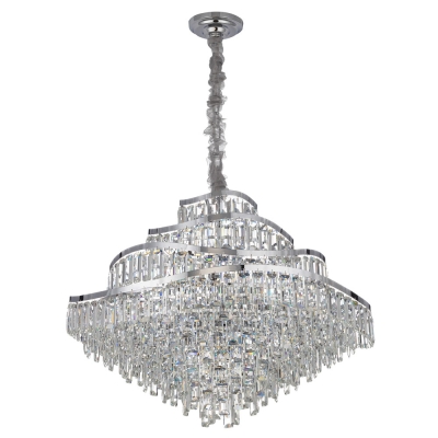 Citilux NAIAD CL315191 Люстра хрустальная подвесная Хром