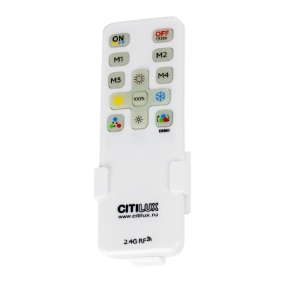 Citilux NORMA CL749K300 RGB Светильник с пультом Белый