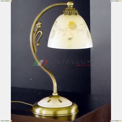 Настольная лампа P 6858 P ★Reccagni Angelo, 1 x 60Вт☀, Бронза► — Купить▼