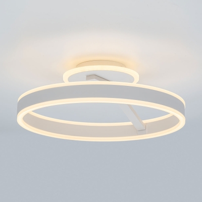 Citilux Дуэт CL719740 LED Люстра с пультом Белая