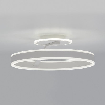 Citilux Дуэт CL719740 LED Люстра с пультом Белая