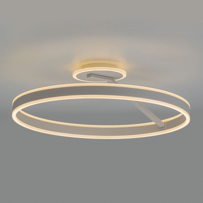 Citilux Дуэт CL719750 LED Люстра с пультом Белая