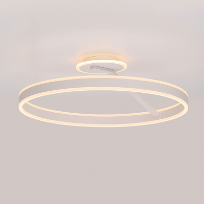 Citilux Дуэт CL719760 LED Люстра с пультом Белая