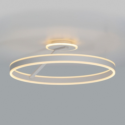 Citilux Дуэт CL719760 LED Люстра с пультом Белая