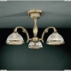 Люстра PL 6022/3 ★Reccagni Angelo, 3 x 60Вт☀, Бронза► — Купить▼