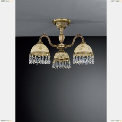 Люстра PL 6226/3 ★Reccagni Angelo, 3 x 60Вт☀, Бронза► — Купить▼