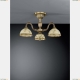 Люстра PL 6228/3 ★Reccagni Angelo, 3 x 60Вт☀, Бронза► — Купить▼