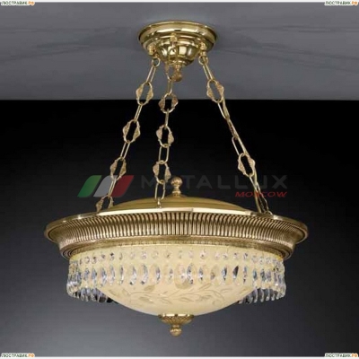 Светильник PL 6316/3 ★Reccagni Angelo, 3 x 60Вт☀, Золото► — Купить▼