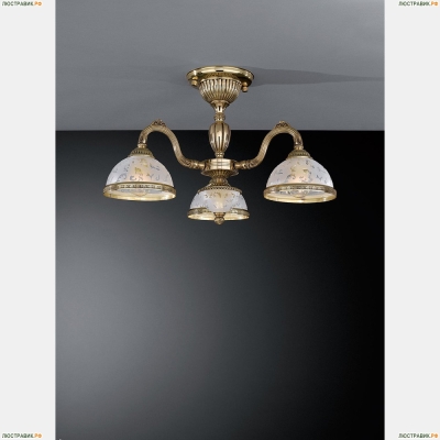 Люстра PL 6322/3 ★Reccagni Angelo, 3 x 60Вт☀, Золото► — Купить▼