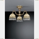 Люстра PL 6326/3 ★Reccagni Angelo, 3 x 60Вт☀, Золото► — Купить▼