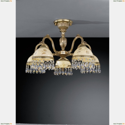 Люстра PL 6326/5 ★Reccagni Angelo, 5 x 60Вт☀, Золото► — Купить▼