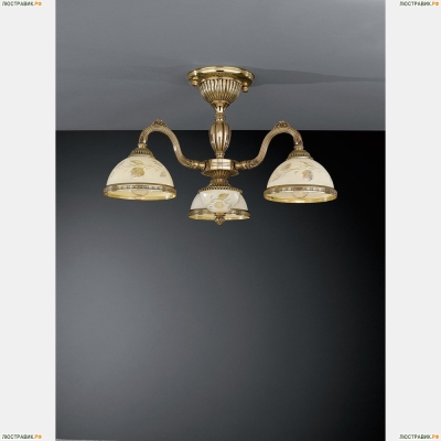 Люстра PL 6328/3 ★Reccagni Angelo, 3 x 60Вт☀, Золото► — Купить▼