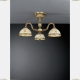 Люстра PL 6328/3 ★Reccagni Angelo, 3 x 60Вт☀, Золото► — Купить▼