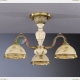 Люстра PL 6828/3 ★Reccagni Angelo, 3 x 60Вт☀, Бронза► — Купить▼