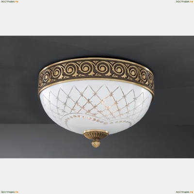 Светильник PL 7002/2 ★Reccagni Angelo, 2 x 60Вт☀, Бронза► — Купить▼