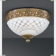 Светильник PL 7012/2 ★Reccagni Angelo, 2 x 60Вт☀, Бронза► — Купить▼