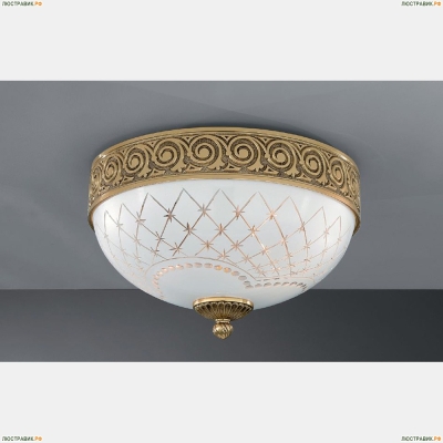 Светильник PL 7102/2 ★Reccagni Angelo, 2 x 60Вт☀, Французское золото► — Купить▼