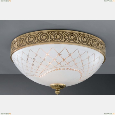 Светильник PL 7102/3 ★Reccagni Angelo, 3 x 60Вт☀, Французское золото► — Купить▼