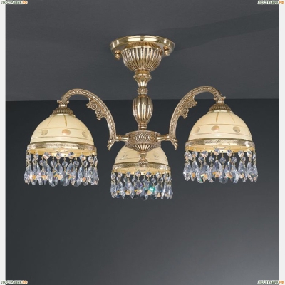Люстра PL 7123/3 ★Reccagni Angelo, 3 x 60Вт☀, Золото► — Купить▼
