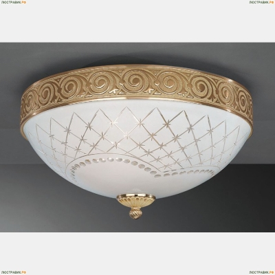 Светильник PL 7202/3 ★Reccagni Angelo, 3 x 60Вт☀, Слоновая кость► — Купить▼