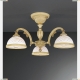 Люстра PL 7222/3 ★Reccagni Angelo, 3 x 60Вт☀, Кремовый► — Купить▼