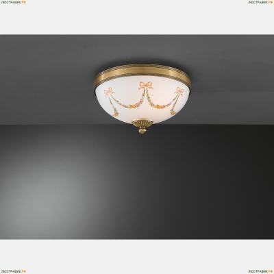 Светильник PL 8000/2 ★Reccagni Angelo, 2 x 60Вт☀, Состаренная бронза► — Купить▼