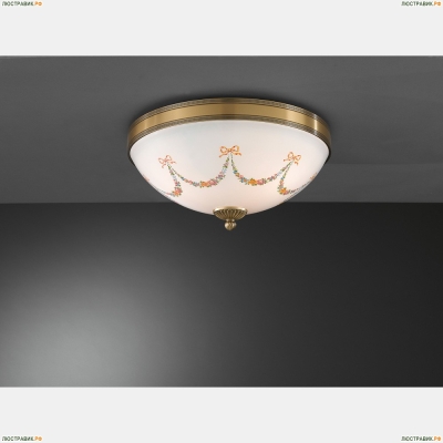 Светильник PL 8000/3 ★Reccagni Angelo, 3 x 60Вт☀, Состаренная бронза► — Купить▼