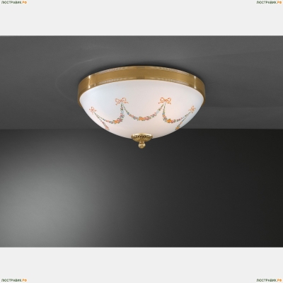 Светильник PL 8100/3 ★Reccagni Angelo, 3 x 60Вт☀, Французское золото► — Купить▼