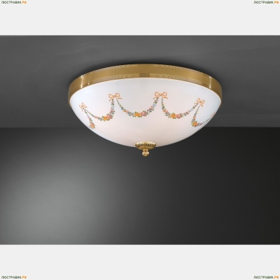 Светильник PL 8100/4 ★Reccagni Angelo, 4 x 60Вт☀, Французское золото► — Купить▼