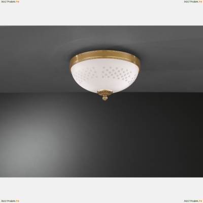 Светильник PL 8300/2 ★Reccagni Angelo, 2 x 60Вт☀, Золото► — Купить▼