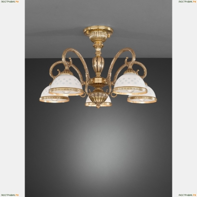 Люстра PL 8320/5 ★Reccagni Angelo, 5 x 60Вт☀, Золото► — Купить▼