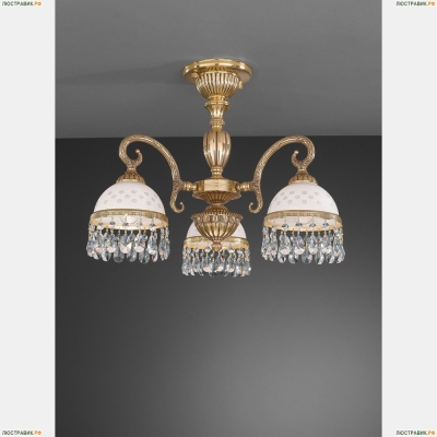 Люстра PL 8321/3 ★Reccagni Angelo, 3 x 60Вт☀, Французское золото► — Купить▼
