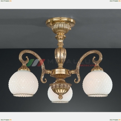 Люстра PL 8520/3 ★Reccagni Angelo, 3 x 60Вт☀, Золото► — Купить▼