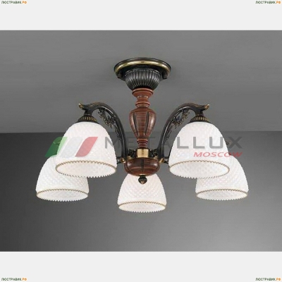 Люстра PL 8631/5 ★Reccagni Angelo, 5 x 60Вт☀, Бронза► — Купить▼