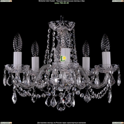 Люстра 1402/5/141/Ni/Leafs ★Bohemia Ivele Crystal, Никель► — Купить▼
