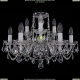 Люстра 1402/6+3/195/Ni/Leafs ★Bohemia Ivele Crystal, Никель► — Купить▼