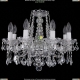 Люстра 1413/8/165/Ni/Leafs ★Bohemia Ivele Crystal, Никель► — Купить▼