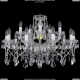 Люстра 1413/10+5/300/Ni/Leafs ★Bohemia Ivele Crystal, Никель► — Купить▼