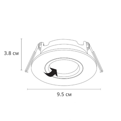 Светильник A2867PL-1WH ★ Arte lamp — купить в интернет магазине ЛЮСТРАВИК☀