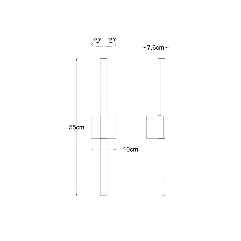 Светильник A5191AL-2BK ★ Arte lamp — купить в интернет магазине ЛЮСТРАВИК☀