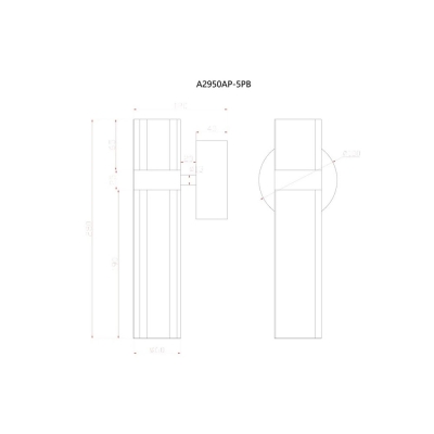 Бра A2950AP-5PB ★ Arte lamp — купить в интернет магазине ЛЮСТРАВИК☀